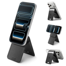 „Spigen S314-3“ magnetinė „MagSafe“ magnetinė piniginė – juoda