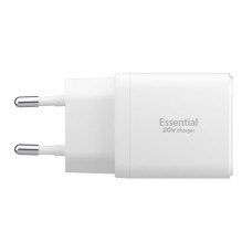 Spigen Essential EE202EU 20W Wall Charger - White