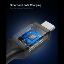 „Spigen EB10010CC“ 100 W 100 cm laidas – juodas