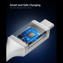 „Spigen EB24012CC“ USB-C laidas 240 W 120 cm – baltas