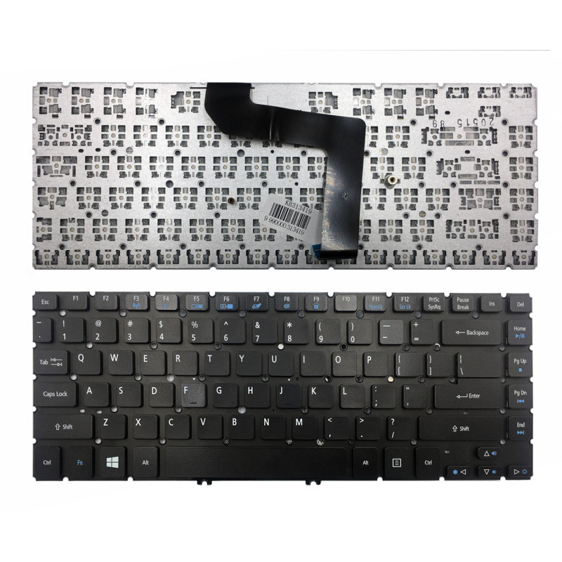 Backlit keyboard Acer: Aspire M5-481T, M5-481TG, M5-481PT, M5-481PTG US