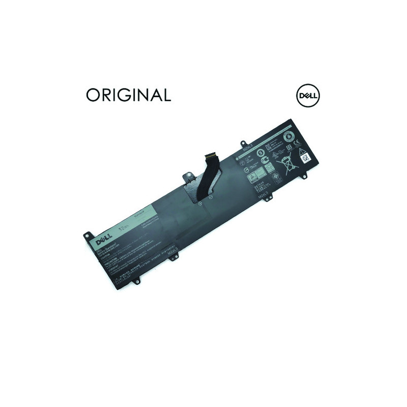 Laptop battery DELL 0JV6J, 4200 mAh, Original