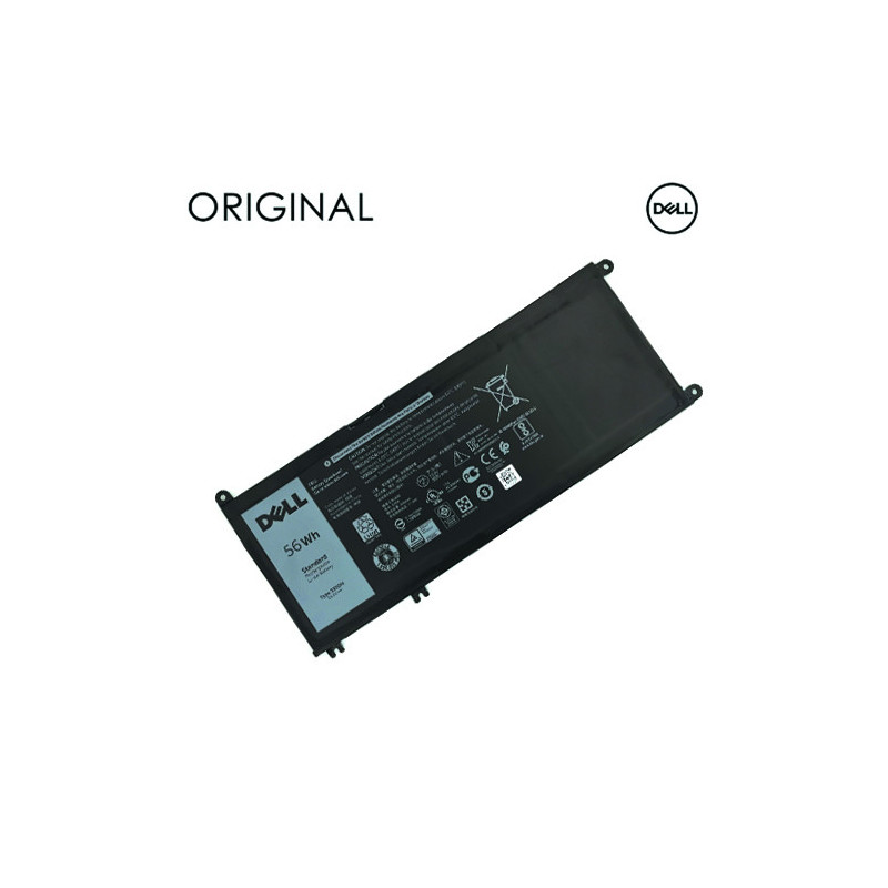 Notebook battery, DELL 33YDH Original
