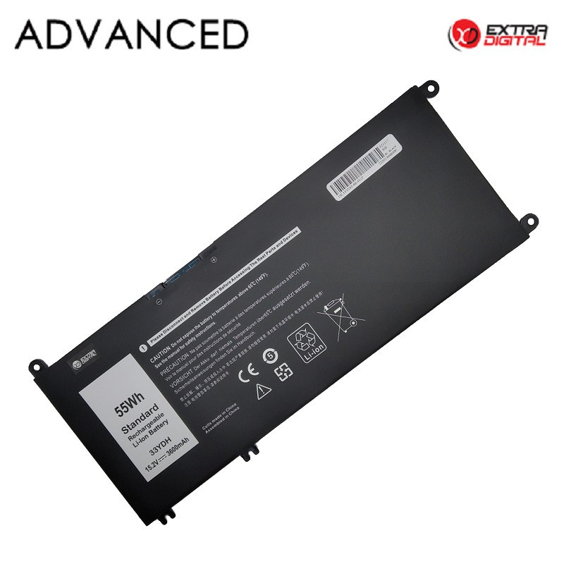 Laptop battery DELL 33YDH, 55Wh, Extra Digital Advanced