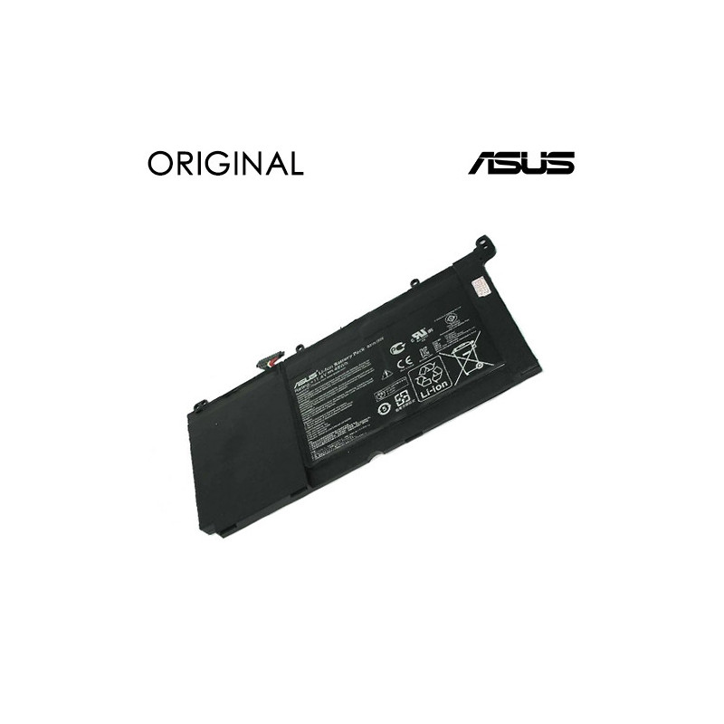 Nešiojamo kompiuterio baterija ASUS A42-S551, 50Wh, Original