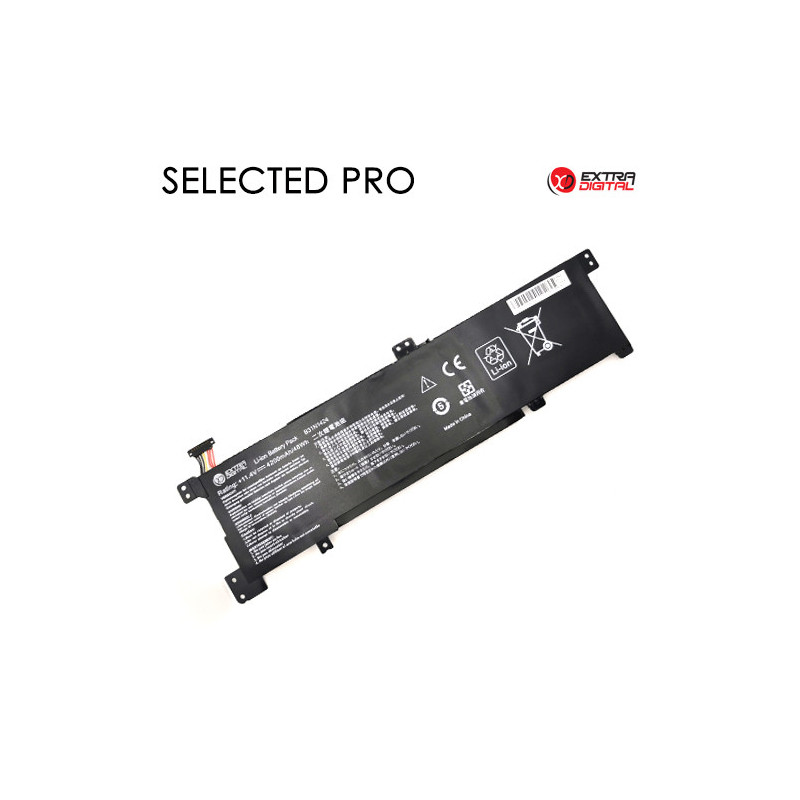 Laptop battery ASUS B31N1424, 4200mAh, Extra Digital Selected Pro