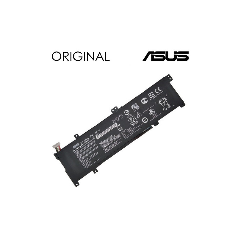 Nešiojamo kompiuterio baterija ASUS B31N1429, 4110mAh, Original