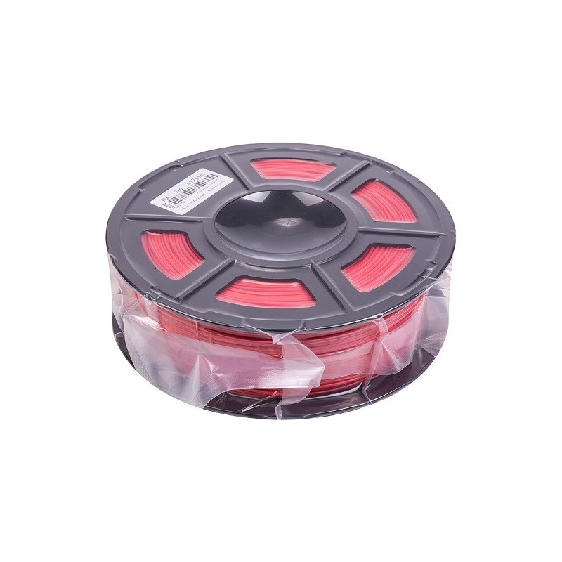3D printing plastic PLA, 1.75mm, 1kg, red