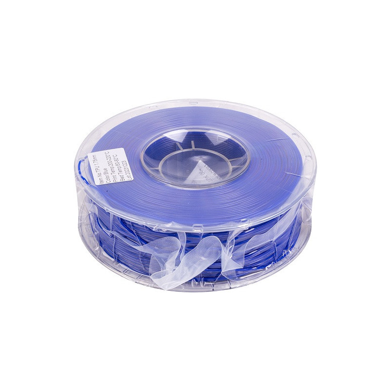 3D printing plastic TPU, 1.75mm, 1kg, blue