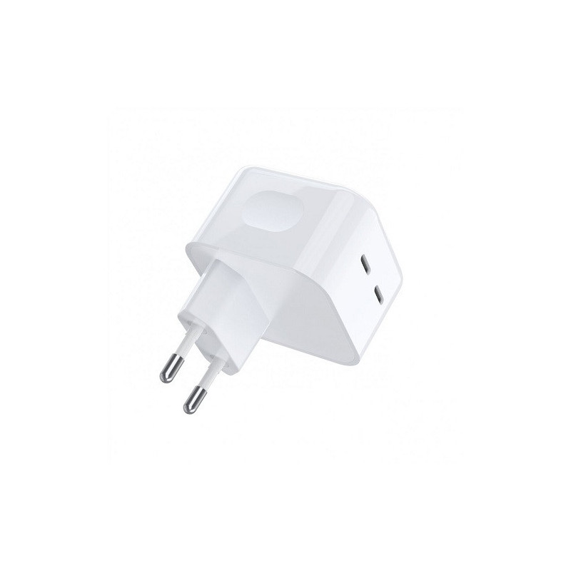 Kroviklis CHOETECH 2x USB Type-C, 35W, PD3.0, Qc3.0