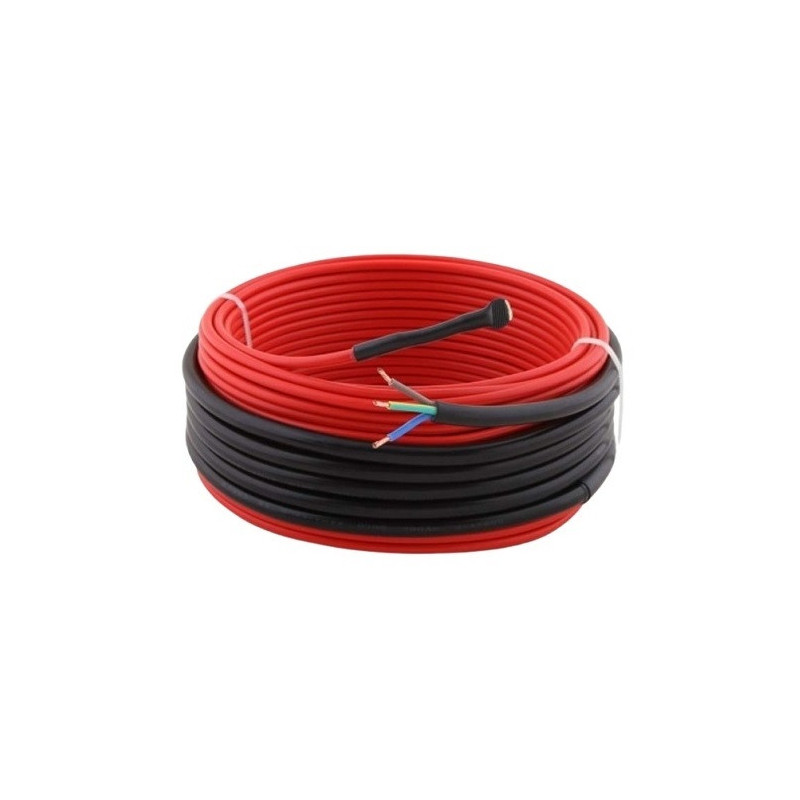 Heating cable 525W, 43.75m, 12W/m, AC 230V
