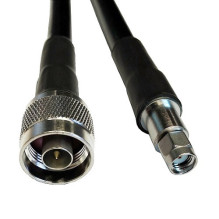 Cable LMR-400, 7m long, N-male to RP-SMA-male