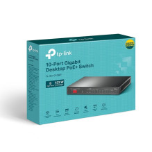 Jungiklis, TP-LINK, 1xSFP, 8 PoE+ prievadai, TL-SG1210MP