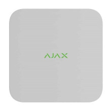 AJAX NVR recorder 8 channels (white)