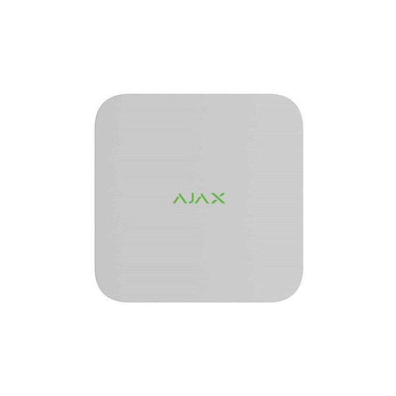 AJAX NVR recorder 8 channels (white)