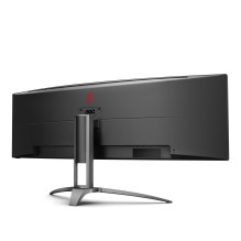 Skystųjų kristalų monitorius, AOC, AG493UCX2, 48,8 colio, žaidimų / išlenktas, VA skydelis, 5120x1440, 32:9, 165 Hz, mat