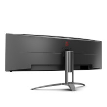 Skystųjų kristalų monitorius, AOC, AG493UCX2, 48,8 colio, žaidimų / išlenktas, VA skydelis, 5120x1440, 32:9, 165 Hz, mat