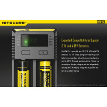 BATTERY CHARGER 2-SLOT / INTELLICHARGER NEW I2 NITECORE