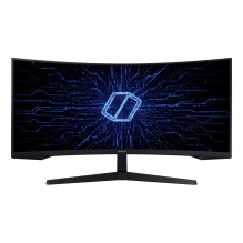 LCD monitorius, SAMSUNG, Odyssey G5, 34', žaidimai / išlenktas / 21 : 9, skydelis VA, 3440x1440, 21:9, 1 ms, pakreiptas,