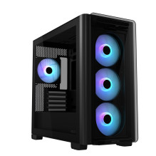 Case, ASUS, A23 PLUS, MidiTower, Case product features Transparent panel, MicroATX, MiniITX, Colour Black, A23PLUSTG / A