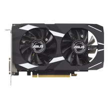 Vaizdo plokštė, ASUS, NVIDIA GeForce RTX 3050, 6 GB, GDDR6, 96 bitų, PCIE 4.0 16x, dviejų lizdų ventiliatorius, 1xDVI-D,