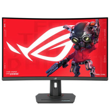 LCD Monitor, ASUS, ROG Strix XG32WCMS, 31.5", Gaming / Curved, Panel VA, 2560x1440, 16:9, 280Hz, 1 ms, Swivel, Pivo