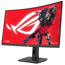 LCD monitorius, ASUS, ROG Strix XG32WCMS, 31,5 ', žaidimams / išlenktas, VA skydelis, 2560 x 1440, 16:9, 280 Hz, 1 ms, p