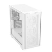 Case, ASUS, A21 PLUS, MidiTower, Case product features Transparent panel, Not included, MicroATX, MiniITX, Colour White,