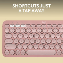 KEYBOARD BLUETH K380S ENG / ROSE 920-011853 LOGITECH