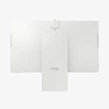 LCD monitorius, SAMSUNG, LS32FM801UUXDU, 32', išmanusis / 4K, VA panelė, 3840x2160, 16:9, 60 Hz, 4 ms, balta spalva, LS3