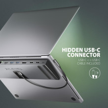 NB AKCIJOS PRIJUNGIMO STOTELĖ / 11IN1 HMC-4KX3 AXAGON