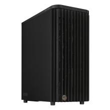 Case, ASUS, ProArt PA401 Wood Edition - Metal Panel, MidiTower, Not included, ATX, Colour Black, PROARTPA401WOODMETPWM