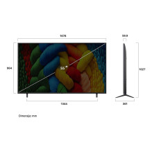 TV Set, LG, 55 ", 4K Ultra HD, 3840 x 2160 pixels, Flat, 16:9, LED, 55NANO80A3B