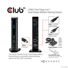 NB ACC DOCKING STOTIS / USB CSV-1460 CLUB3D