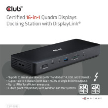 NB ACC DOCKING STATION 16IN1 / THUNDERBOLT CSV-1583 CLUB3D
