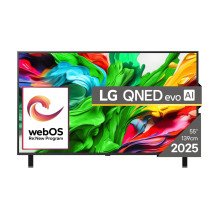 TV Set, LG, 55 ", 4K Ultra HD, 3840 x 2160 pixels, Flat, 16:9, QNED evo, 55QNED85A3C
