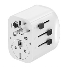 MAITINIMO ADAPTERIS ĮŽEMINTAS 15W / BALTASIS TPA-EU2A1C15-01-W GEMBIRD