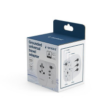 POWER ADAPTER GROUNDED 15W / WHT TPA-EU2A1C15-01-W GEMBIRD