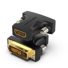 Įvesties / išvesties adapteris HDMI į DVI / juodas AILB0 VENTION