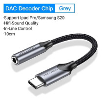USB-C adapteris į garso 3,5 mm / 0,1 m BGMHA VENTION