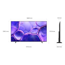 TV Set, SAMSUNG, 75 ", 4K Ultra HD, 3840 x 2160 pixels, Flat, 16:9, LED, UE85U8072FUXXH