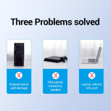 Garso plokštės adapteris USB / 0,15 m CDRBB VENTION