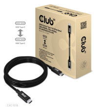 USB-C DVIKRYPTINIS KABELIS 2M / M / M CAC-1578 CLUB3D