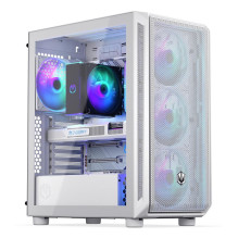 Case, ENDORFY, ATX / micro ATX / Mini-ITX, White, Midi Tower, PC, EY2A018