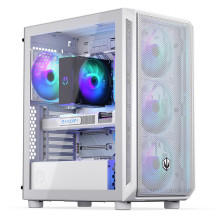 Case, ENDORFY, ATX / micro ATX / Mini-ITX, White, Midi Tower, PC, EY2A018