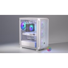 Case, ENDORFY, ATX / micro ATX / Mini-ITX, White, Midi Tower, PC, EY2A018