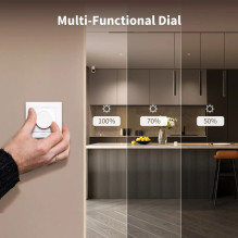 AQARA Smart Home Dimmer Switch H2 EU, White AQARA Smart Home Dimmer Switch H2 EU, White