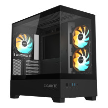 Case, GIGABYTE, C201 PANORAMIC, MidiTower, Case product features Rackmountable / Removeable HDD basket / Transparent pan