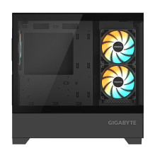 Case, GIGABYTE, C201 PANORAMIC, MidiTower, Case product features Rackmountable / Removeable HDD basket / Transparent pan