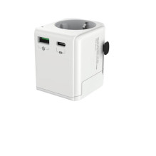 ĮŽEMINTAS MAITINIMO ADAPTERIS 20W / BALTASIS TPA-EU1A1C20-01-W GEMBIRD